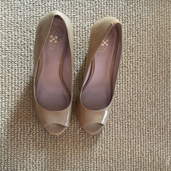 Vince Camuto Berit Open Toe Block Heel, Size 8 - Picture 2 of 8